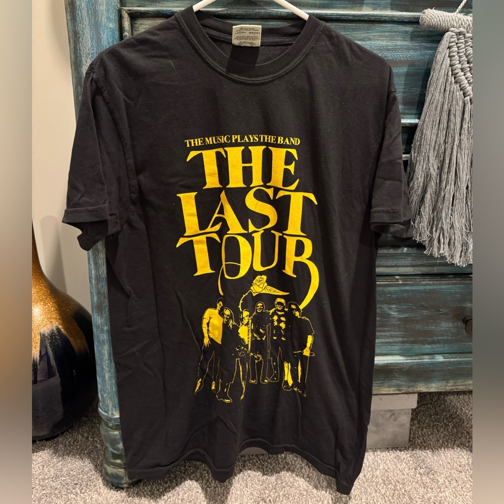 Dead and company last tour last waltz medium comfort colors shirt